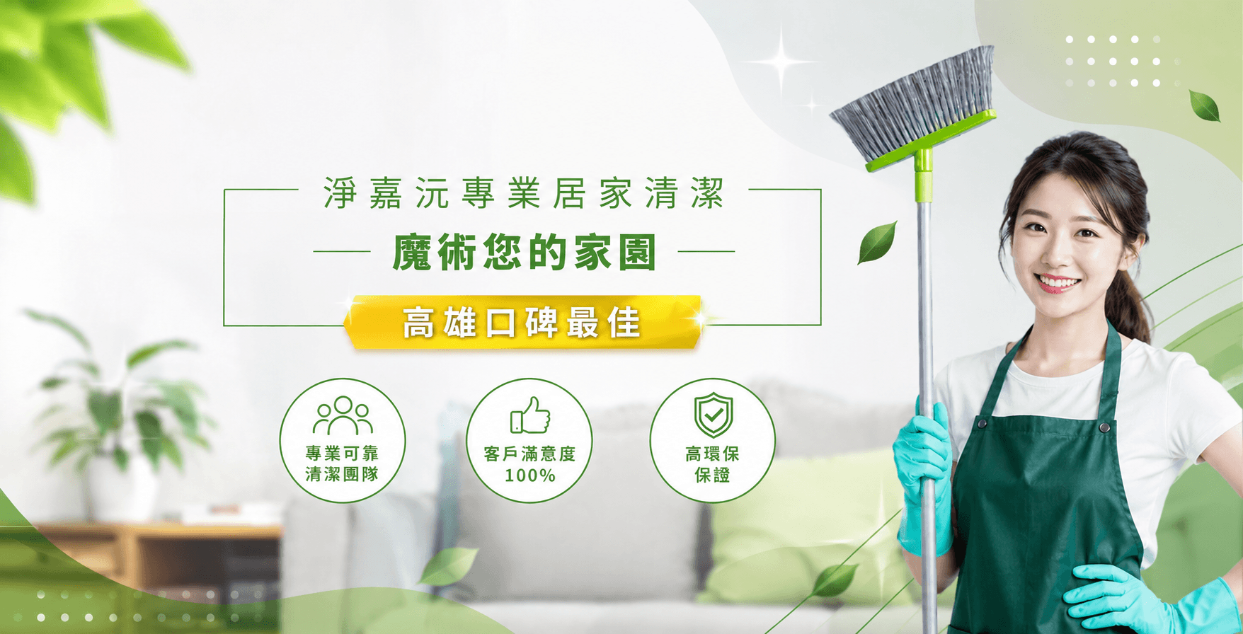 淨嘉沅專業居家清潔有限公司的第1張banner圖片